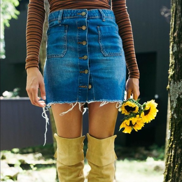 BDG Skirts | Bdg Jean Skirt | Poshmark